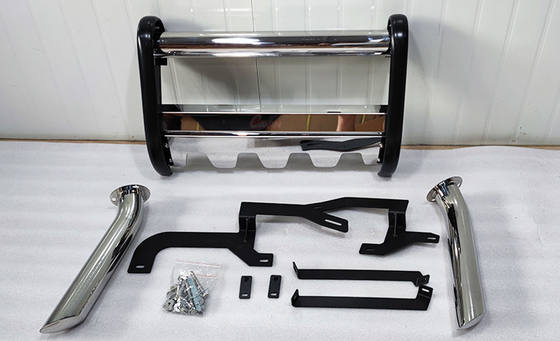 comprare Materiale 2018 di acciaio inossidabile del ODM Silverado Ford Raptor Front Bumper Silver online manufacture