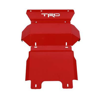 comprare Nell'ambito della guaina di protezione rossa d'acciaio del motore del piatto di Pickup Truck Skid della guardia per Toyota Tacoma online manufacture