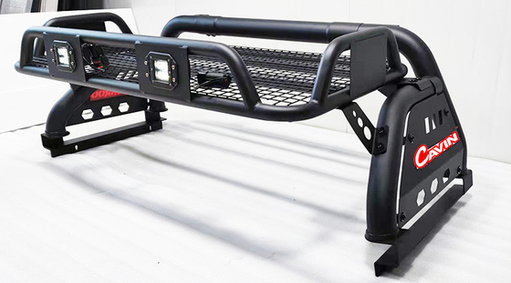 Rotolo 2015 del camion di sport di Toyota Revo Antivari 4X4 con la luce dello scaffale di tetto