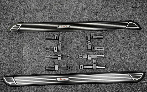 Accessori automatici dell'automobile di punti di lato delle piattaforme di Toyota Rav4 della lega di alluminio dell'OEM